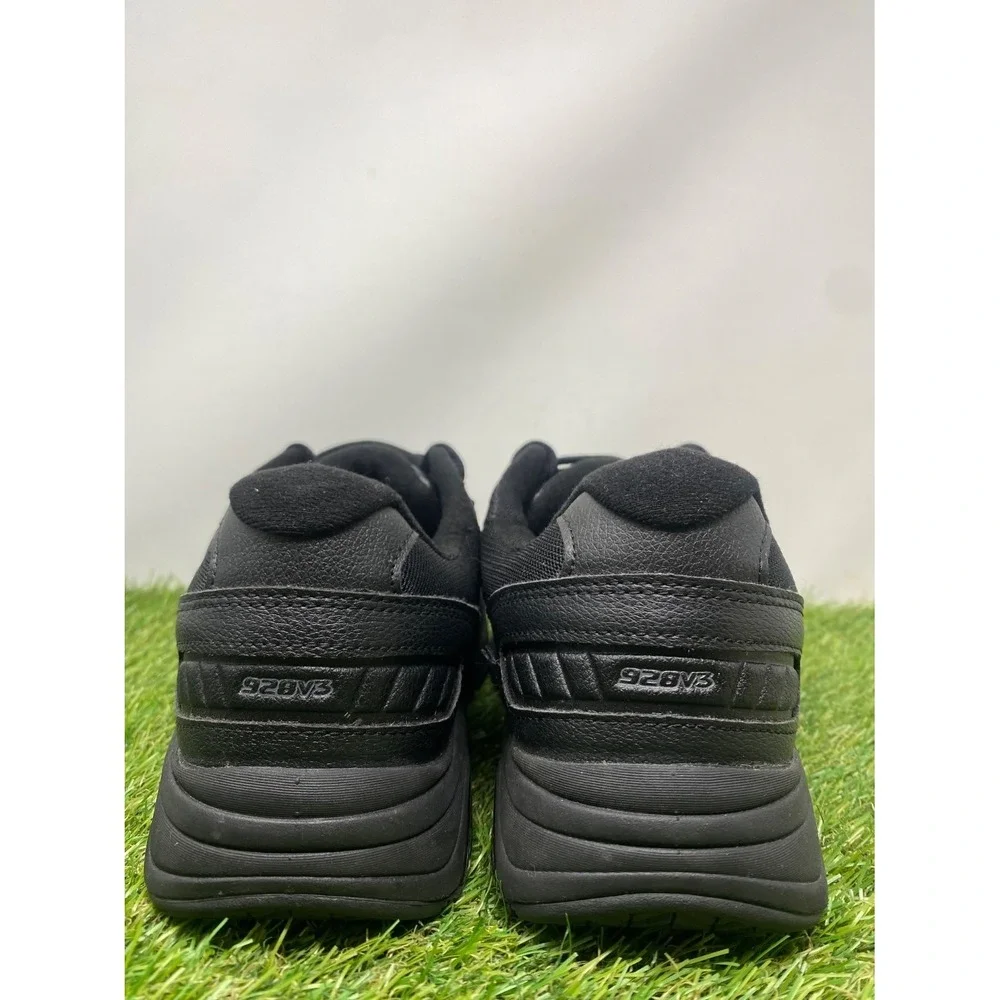 New Balance 928v3 Shoes Men's 13 Black Leather Walking Cushion Orthotic Comfort